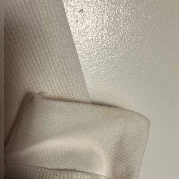 White Old Navy Thermal Long Sleeve Shirt - Picture 3 of 3